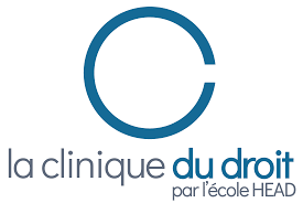 Logo clinique du droit by l'école HEAD