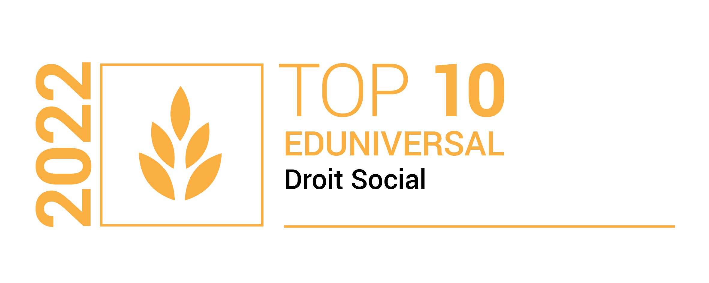 Classement eduniversal 22 social