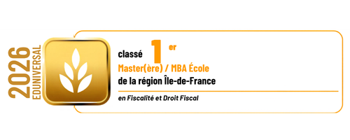 Eduniversal droit fiscal 2026