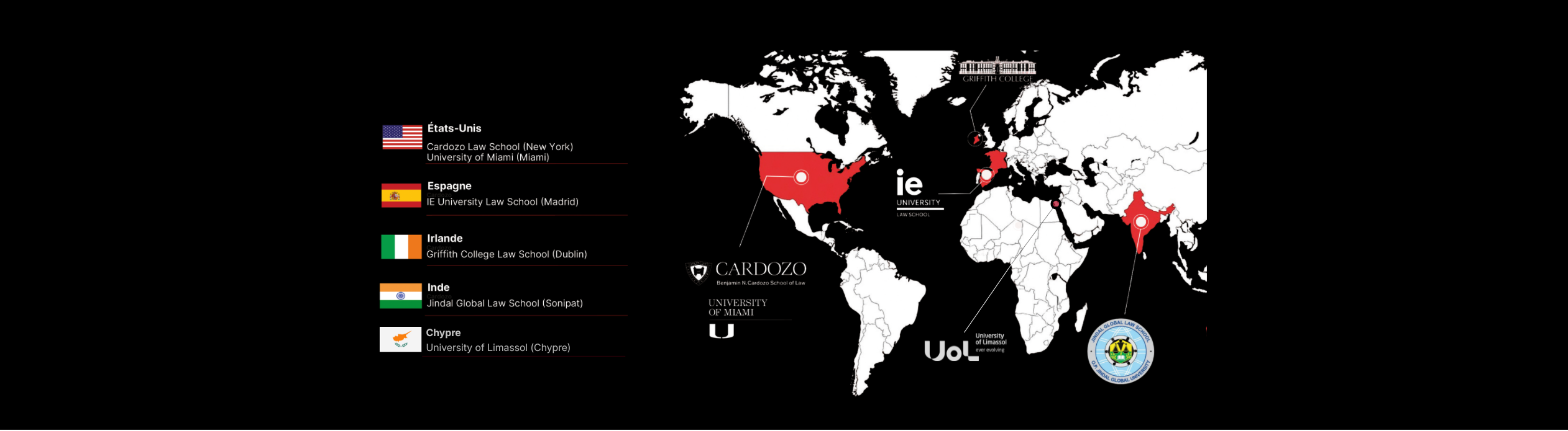 Image international HEAD université partenaires